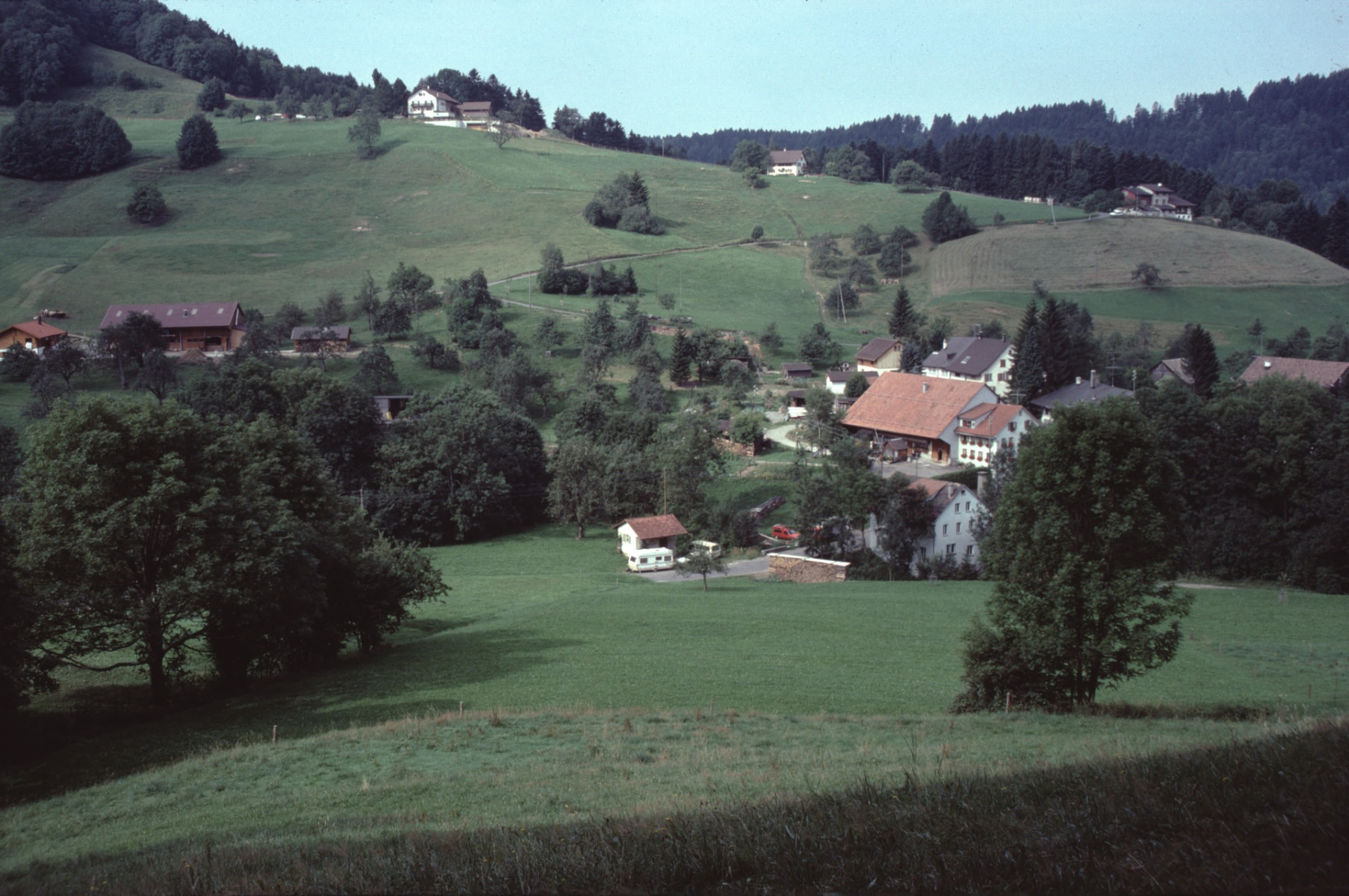 Hinterburg, links oben Stollen