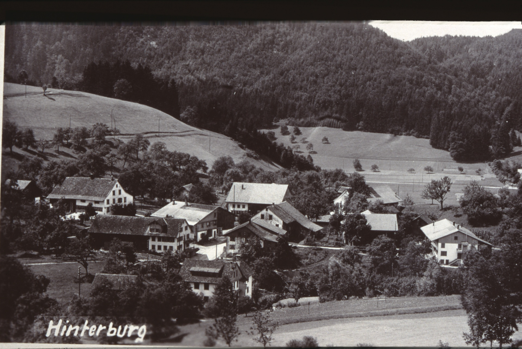 Ansichtskarte Hinterburg