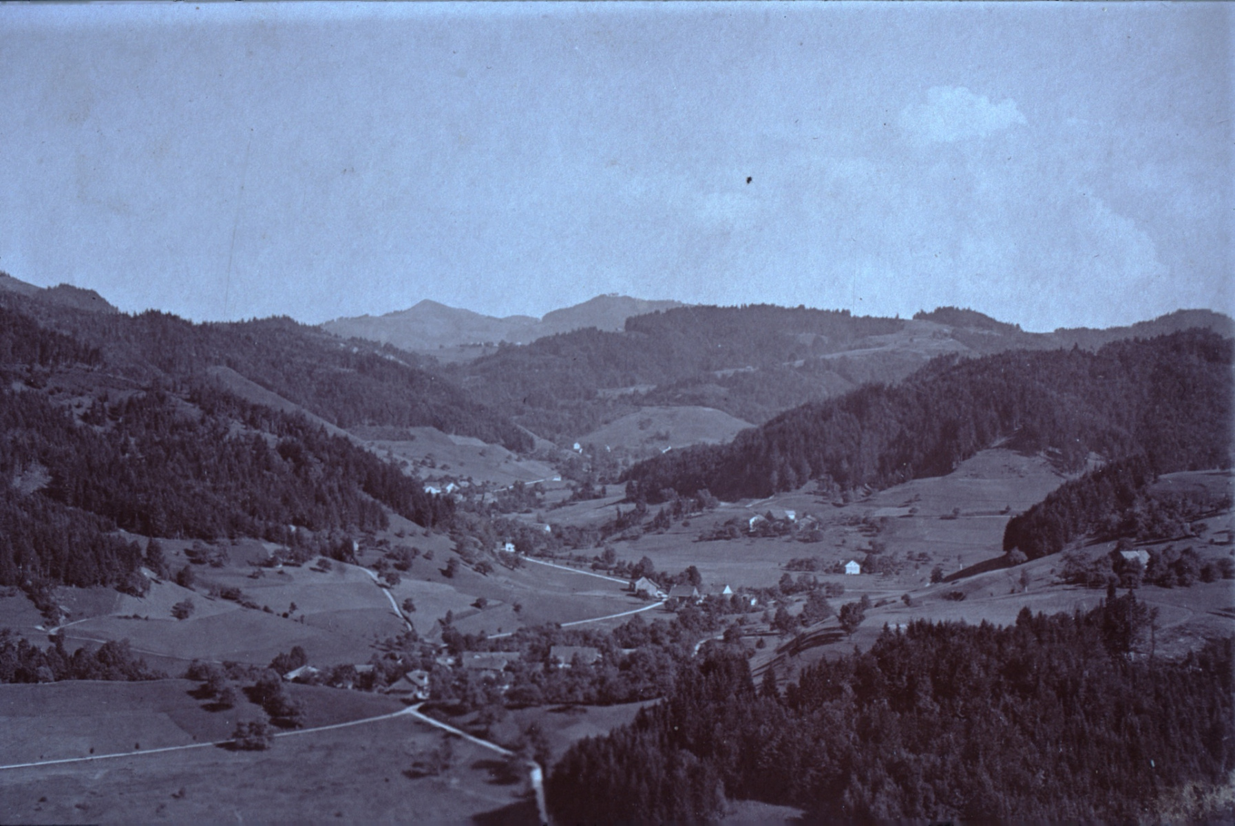 Luftaufnahme Rüeggenthal, imHG Hüttkopf und Scheidegg