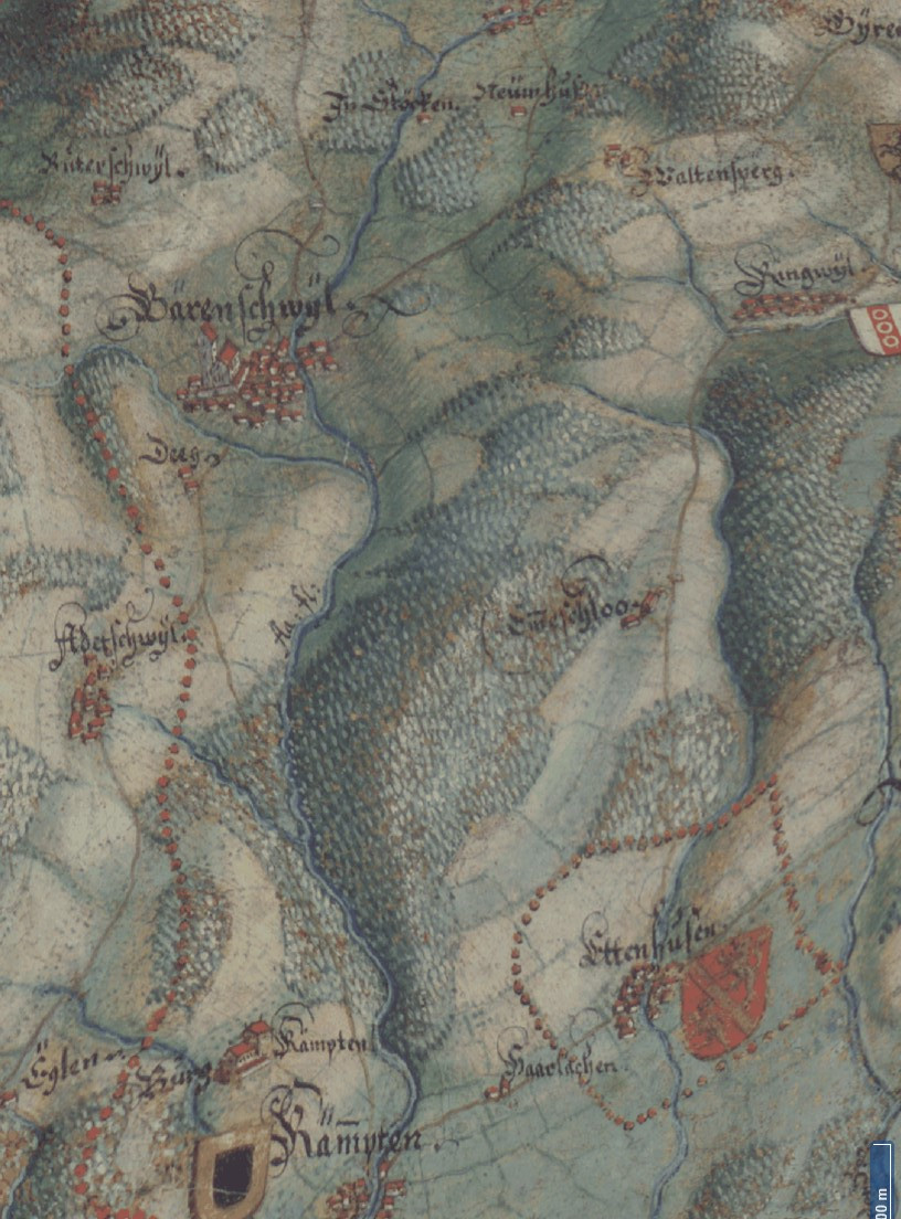 Gyger Karte von 1666