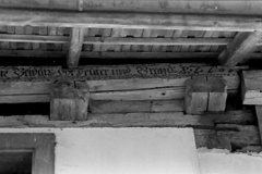 Dachbalkenspruch, 1778, Wappenswil, Holenstein, Balken
