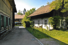 Druckerei Brunner, lk Spenglerei Kirsch, rt Druckerei