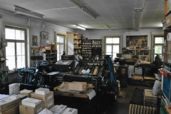 Druckerei Brunner, Druckraum