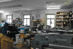 Druckerei Brunner, Druckraum