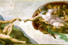 Die Erschaffung des Menschen, Michelangelo, Sixtina 1511