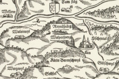 Murer Karte von 1566, Kleinbäretswil
