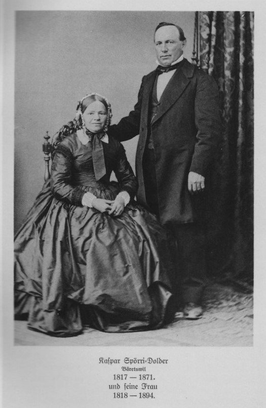 Kaspar Spörri-Dolder und seine Frau