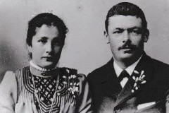 Störmetzger Fischer und Landwirt von Unterwappenswil und seine Frau, eine geborene Meier von Wirzwil