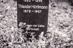 Grabstein Theodor und Hulda Hürlimann