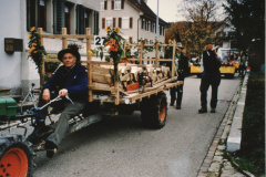 Jubiläumsumzug 100 Jahre Viehzuchtgenossenschaft, Ernst Isler