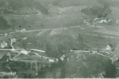 Bahnhof - Bahnbrücke - Mühle - Käserei Hof
