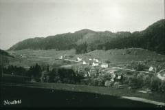 Baumerstr. mit Schulhaus + Kosthäusern