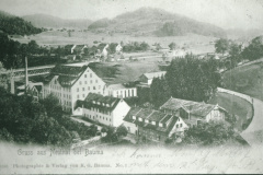 Fabrikanlage - Bahnbrücke - Mülichram - Greifberg