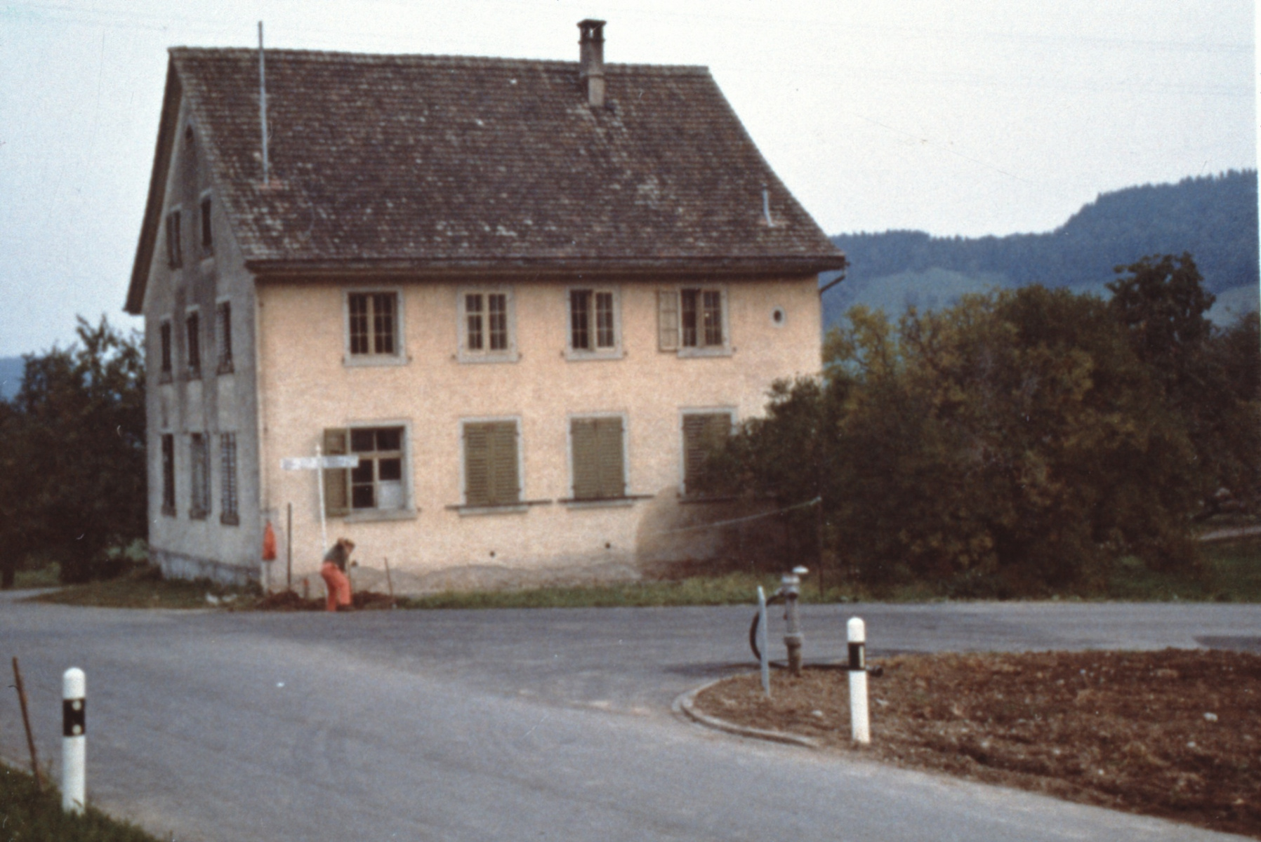 Schulhaus Wappenswil kurz vor Abriss