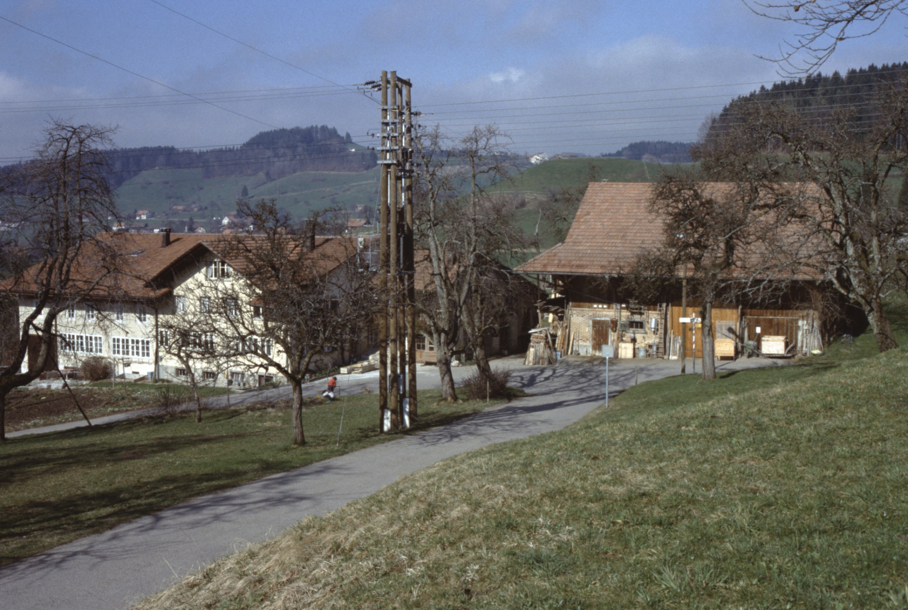 Ober-Wappenswil, Haus - Stall Fischer