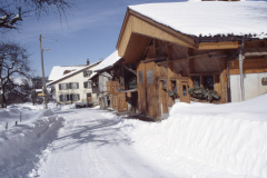 Liegenschaft Ernst Fischer im Winter Liegenschaft Ernst Fischer im Winter