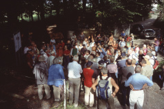 Einweihung der Orientierungstafeln Täuferhöhle