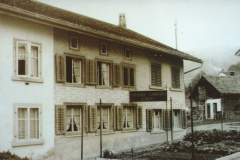 Dorfplatz Bäckerei Kofel 1944