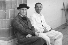 Theateraufführung um 1950, Eugen Francesconi, Reinhold Muggli III