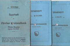 Sparhefte 1943-1972 Männerchor