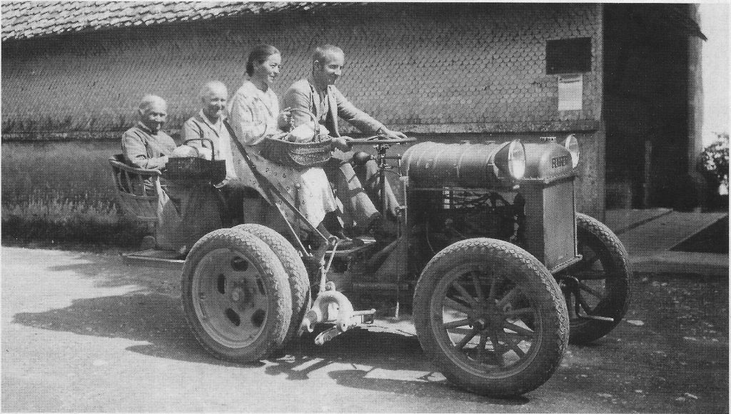Bührer-A-Traktor, "Cabriolet" mit Doppelbereifung