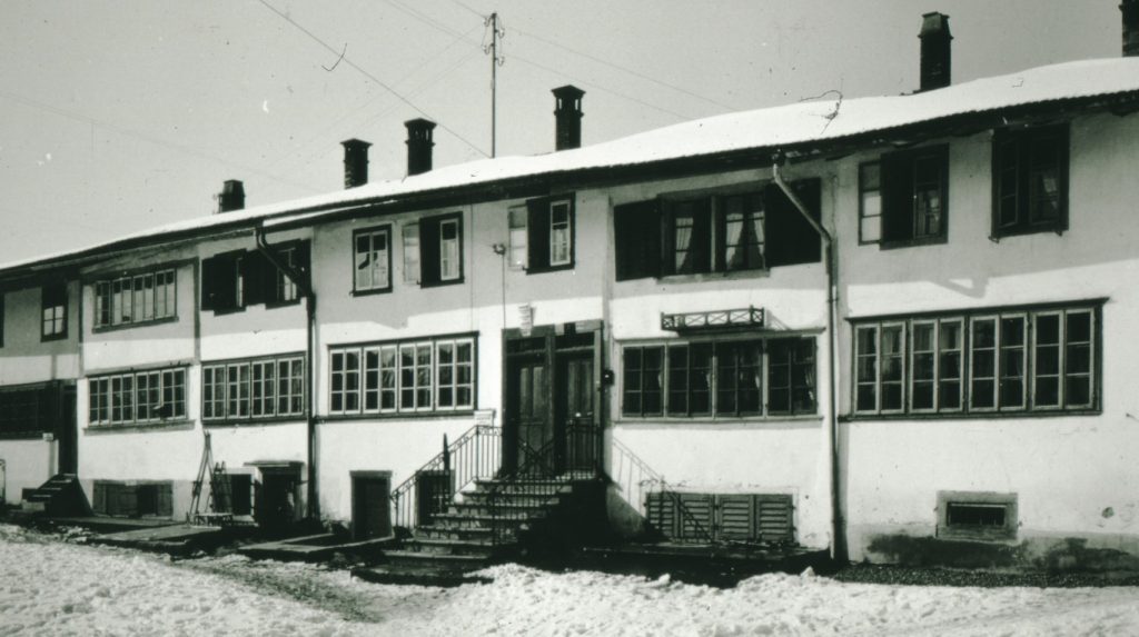 Flarz Oberdorf in Bäretswil, wo Barbara die Jugend verbrachte (1947)