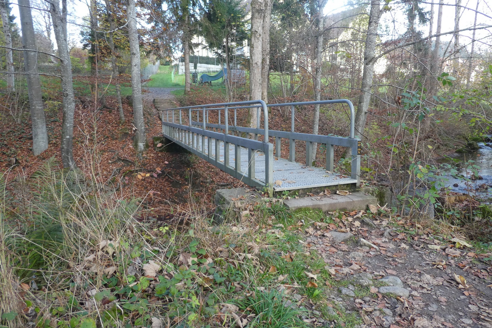 Aabach Brücke oberhalb Stalden Mühle