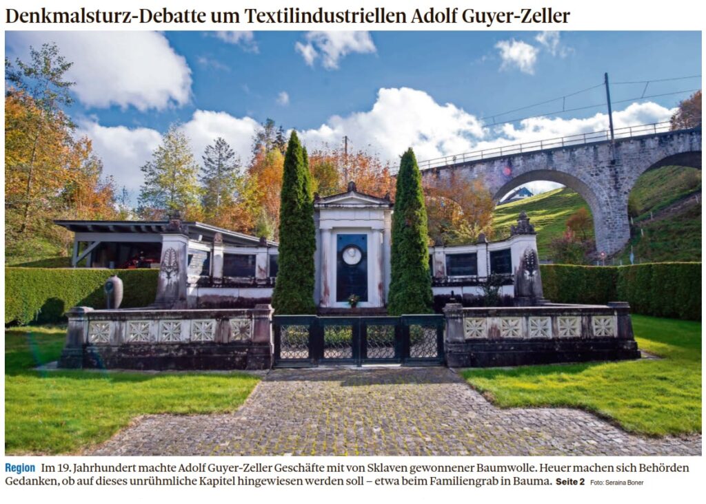Grabstätte von Adolf Guyer-Zeller