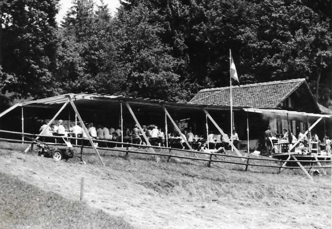 50-Jahr Feier der OG Pfäffikon im Waldeggli Ghöch (MV vom 6. Juli 1972)